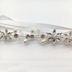 New Arrival Fashion Factory Directly Bridal Rhinestones headchain hair pieces headdress hair accessories