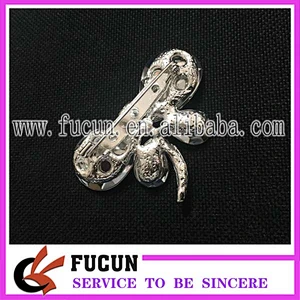 Newly trendy design crystal insect AB dragonfly shape rhinestone brooch for sell