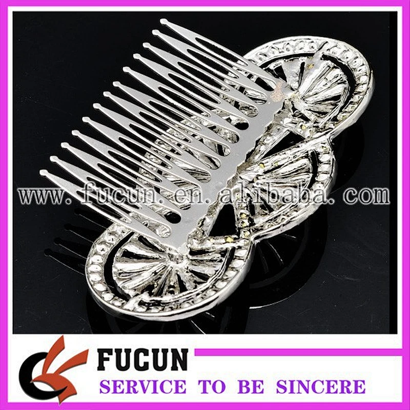 Gorgeous clear crystal hair comb for bridal bridesmaid