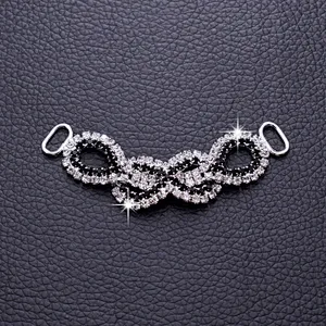New Design bling Crystal Rhinestone bikini buckle Bikini Connectors wholesale