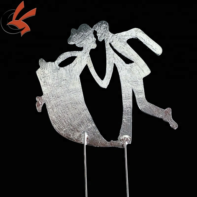 Mr and Mrs Wedding Rhinestone Cake Topper Decoration