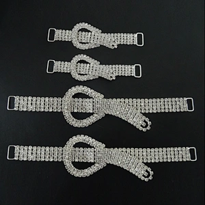 2017 hot sale NPC IFBB Bikini Crystal Rhinestone Connectors