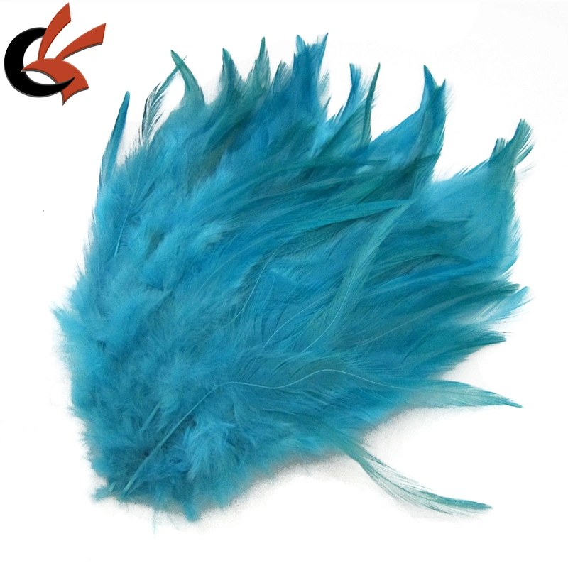 Royal Blue Coque Hackle Feather Pad