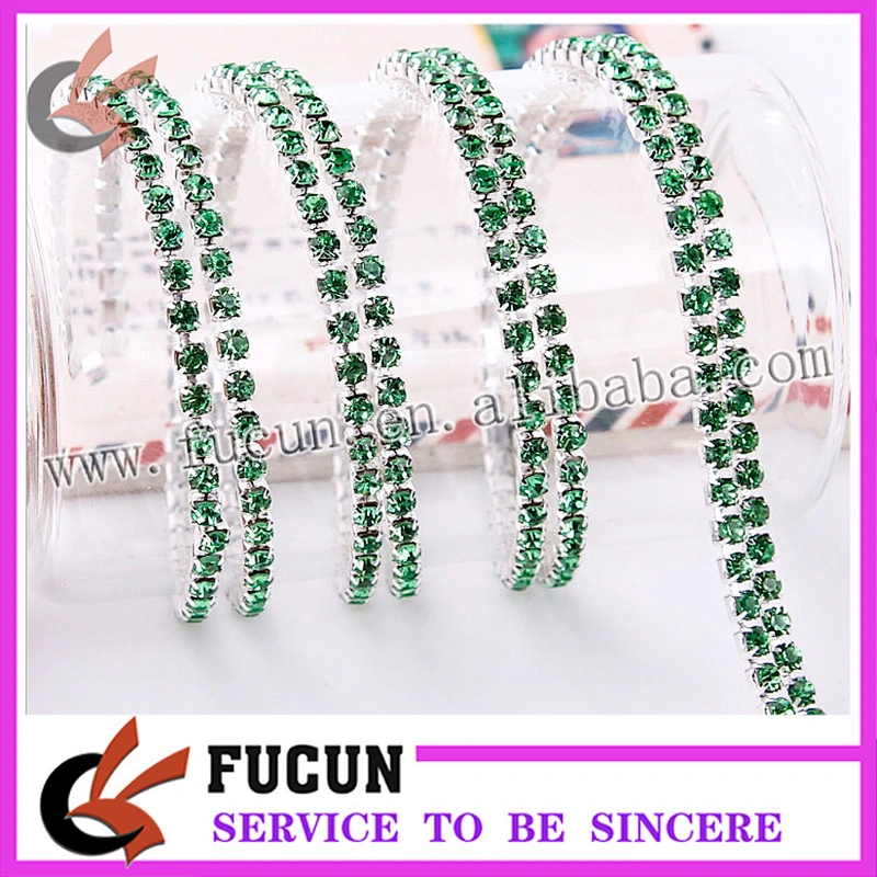 sparse rhinestone cup chain for dress for garment for saddle for shoes decoration