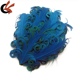 Headband Colorful nagorie curly goose feather pad