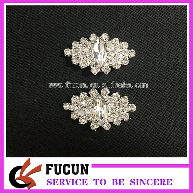 Decorative crystal stone antique shoe buckles shoes heel accessories for women shoes