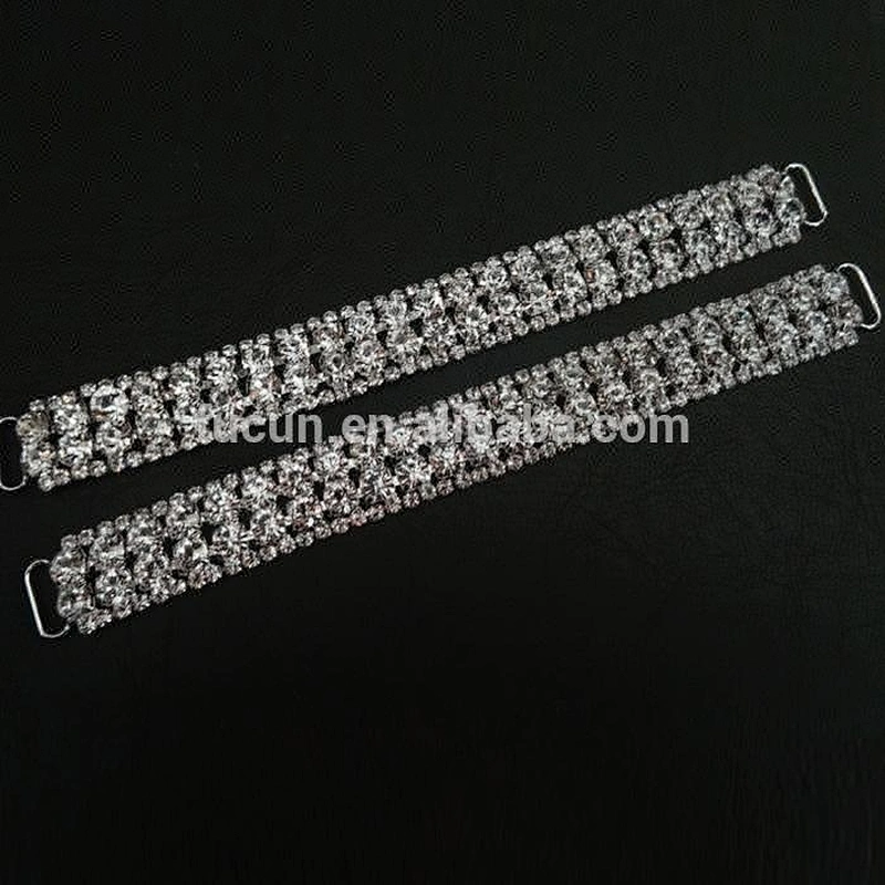 DIY Contest competition suit side pieces Rhinestone Bikini Connectors