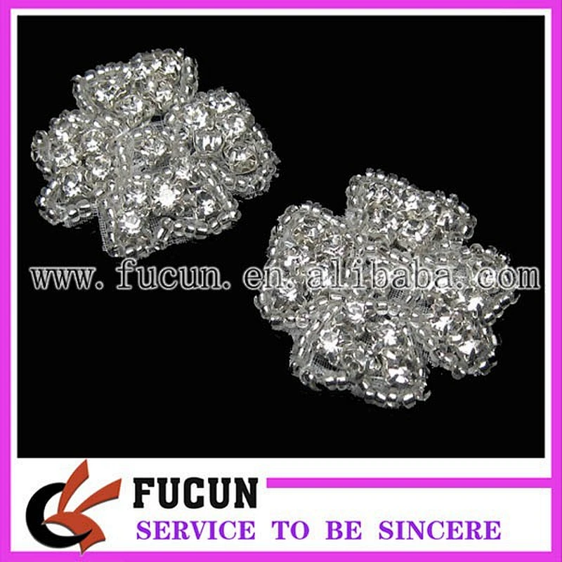 wedding lace crystal rhinestone strip
