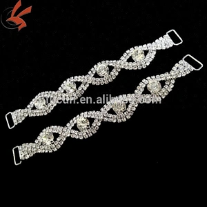 DIY Contest competition suit side pieces Rhinestone Bikini Connectors