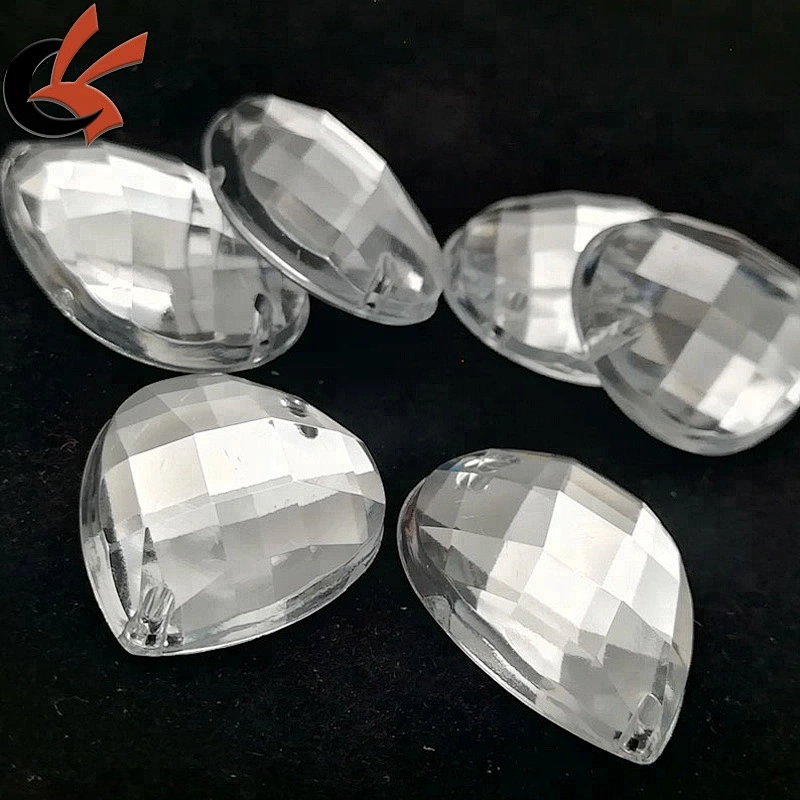 Acrylic Crystal Round Faceted Flat Back Rhinestones Beads DIY