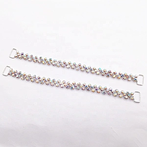 Korea Bikini Bodybuilding Competition Rhinestone Beach Dress Bikini Crystal Connector