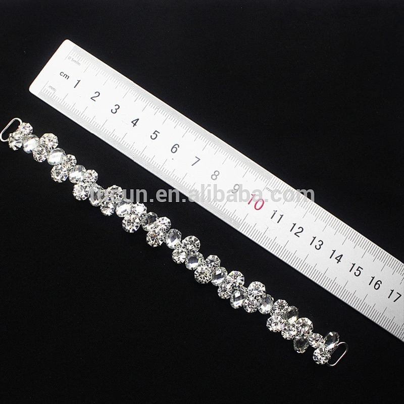 factory wholesale fashion bling crystal rhinestone bikini connector