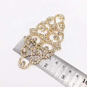 Wedding Supplies Wholesale Decorative Crystal Rhinestone Bridal Bulk Ribbon Wrap Applique