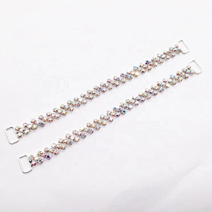 Korea Bikini Bodybuilding Competition Rhinestone Beach Dress Bikini Crystal Connector