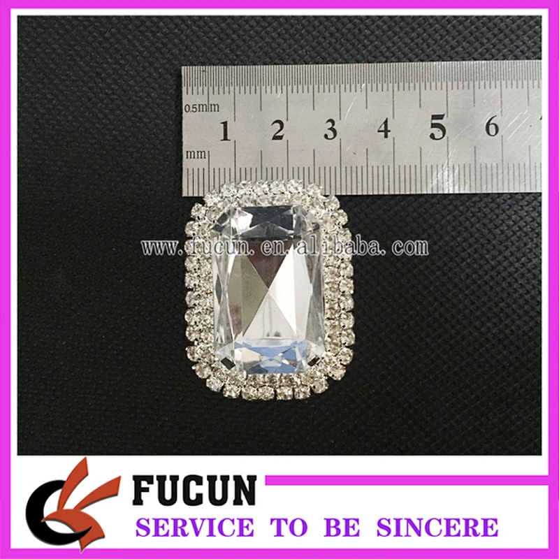 jewelry factory fashion cheap rhinestone sandal buckle shoe decorative crystal buckle