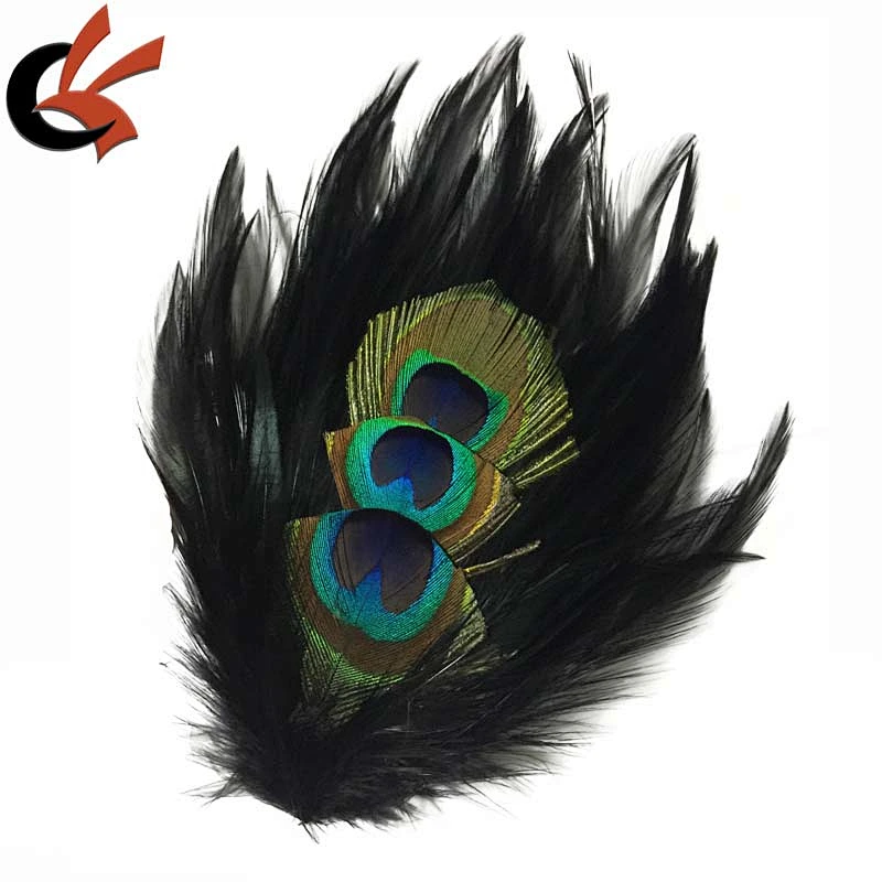NEW Peacock Feather Decorative HACKLE FEATHER PAD