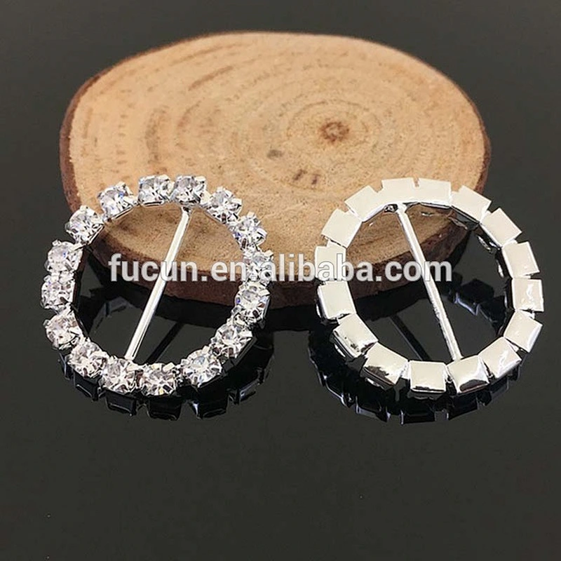 fashion wedding invitations decoration bling crystal buckles for chair sash