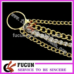 Hot sale gold plated wholesale diamond/rhinestone bikini connectors