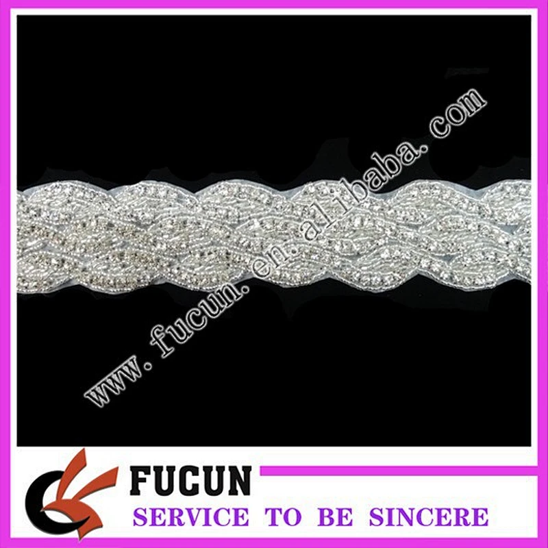 Bridal Applique wedding applique Gatsby Style Wedding belt