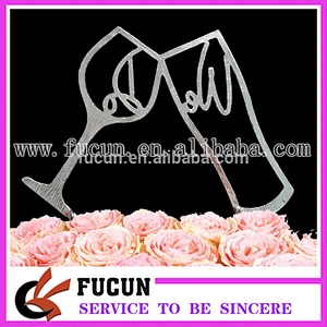 Wholesale Chinese crystal diamante wedding cup 