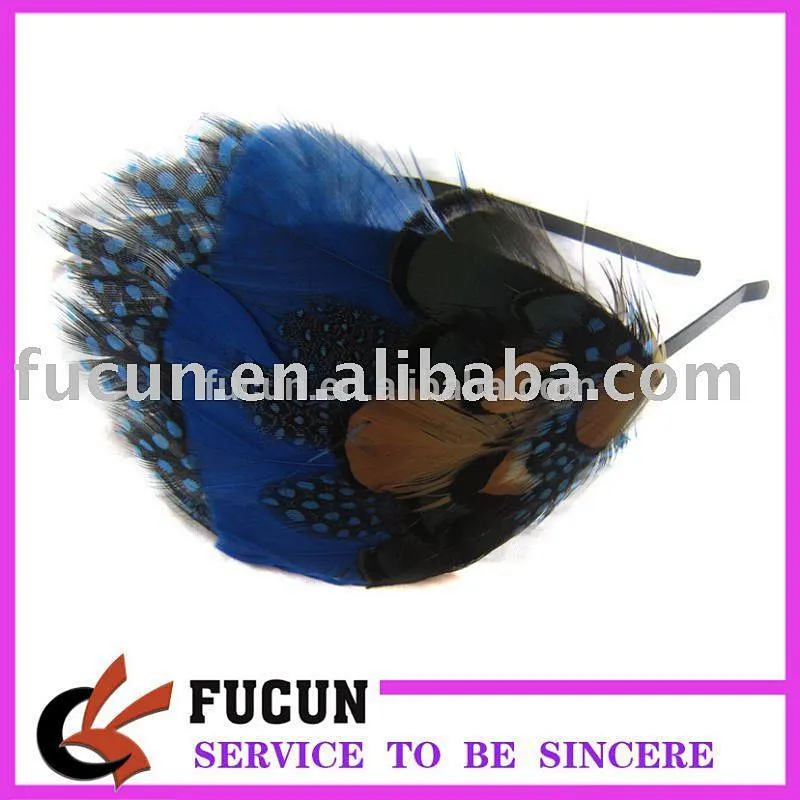fashion children feather hair headband