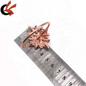 hiqh quality fashion wedding table decor bling supplies rose gold napkin ring