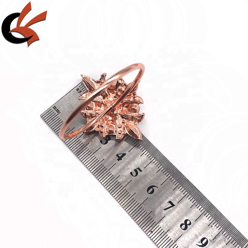 hiqh quality fashion wedding table decor bling supplies rose gold napkin ring