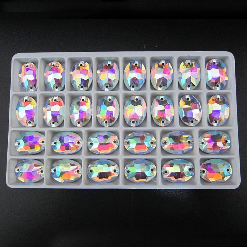 High hardnss nano crystal glass stone artifical crystallized glass gems for garment decoration