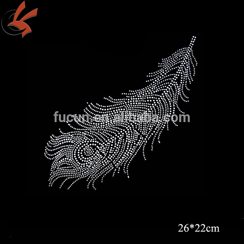 Wholesale Custom Rhinestone Transfer Hot Fix Strass Motif