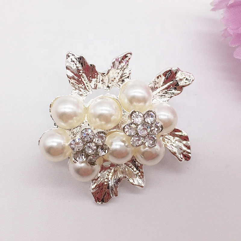 Wholesale nice quality flower lapel pin silver brooch cheap jewelry bulk