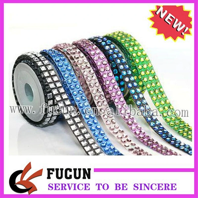 Sparkle Diamante rhinestone ribbon wrap roll wholesale