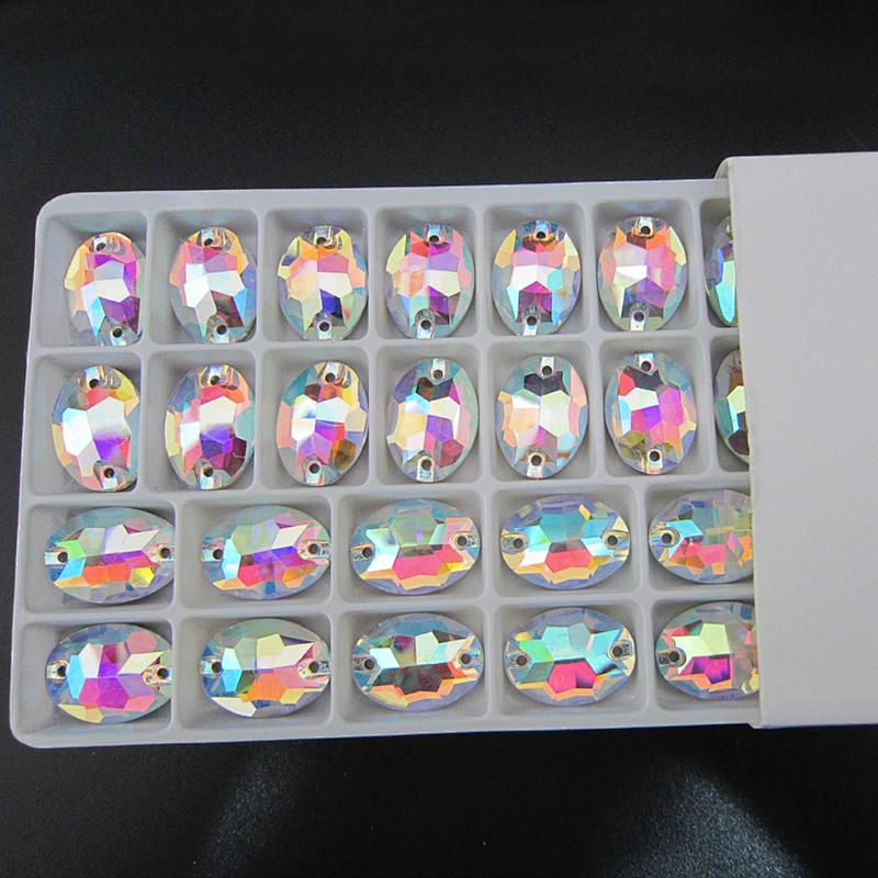 High hardnss nano crystal glass stone artifical crystallized glass gems for garment decoration