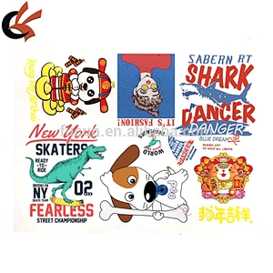 48*64cm/sheet cartoon plastisol heat transfer
