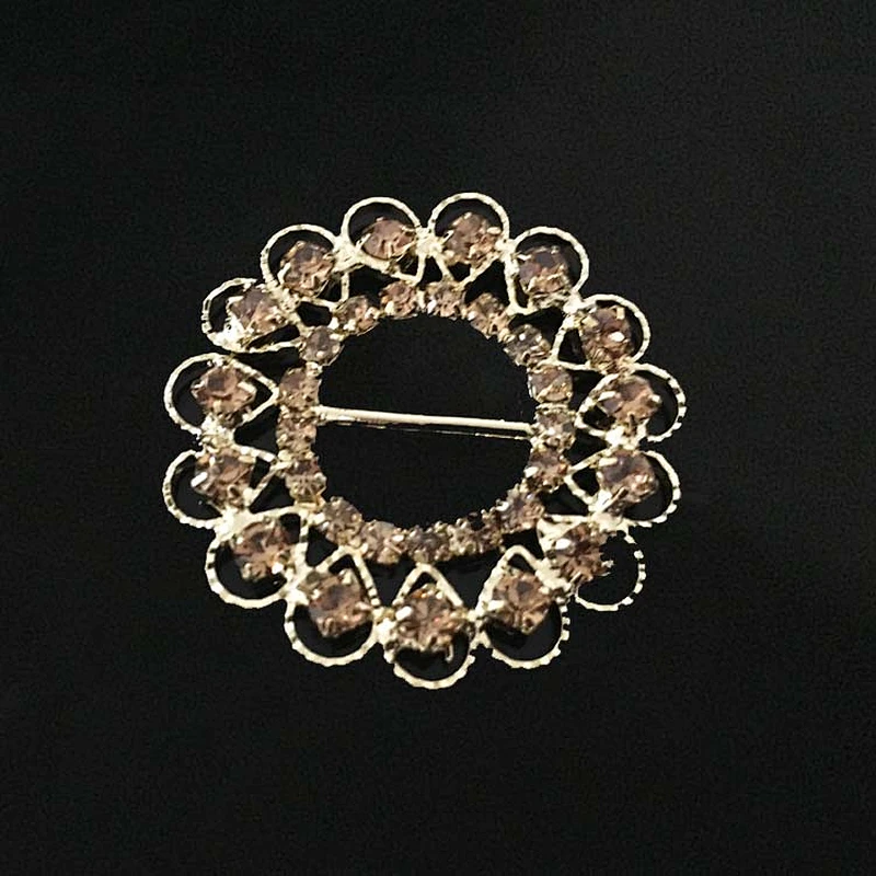 Wedding Decors Invitations Diamante Rhinestone buckle For crystal Slider ribbon