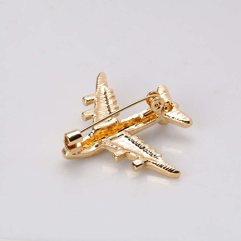 New Fashion High Quality Drip Oil Airplane Brooch