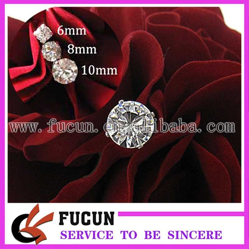 8MM,10MM Rhinestone Wedding Reception Party Bouquet Cake Pins 100 Piece Floral Picks