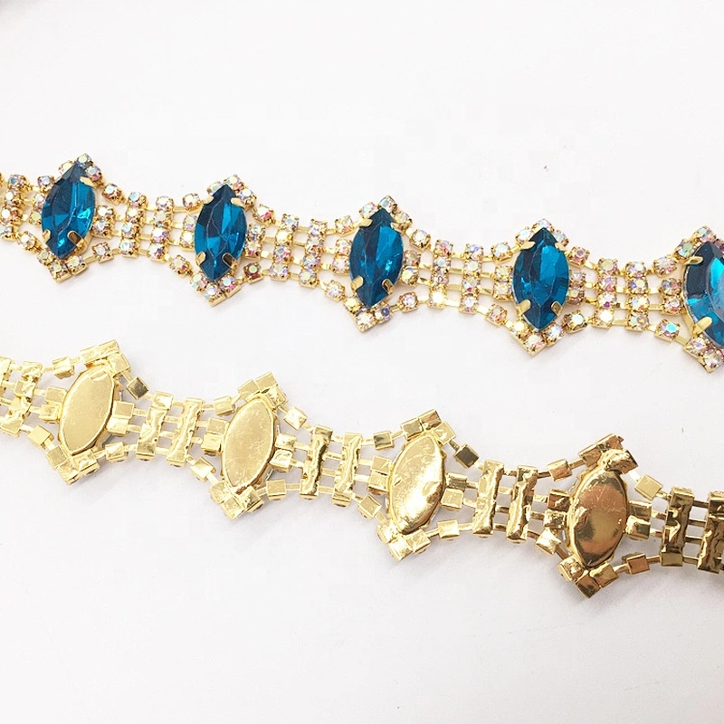 Garment Use Rhinestones Type Crystal Main Stone Body Jewelry Trimmings For Clothing Decoration