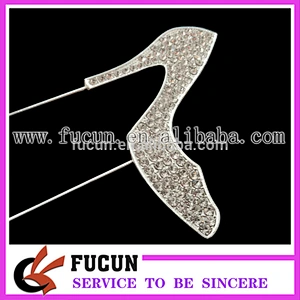 Custom new products 2016 wedding high-heeled shoes cake topper party decorations supplies