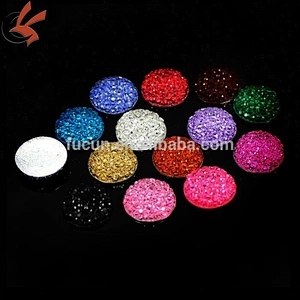 Clothing Accessories Epoxy Resin pebble Stones Wholesale