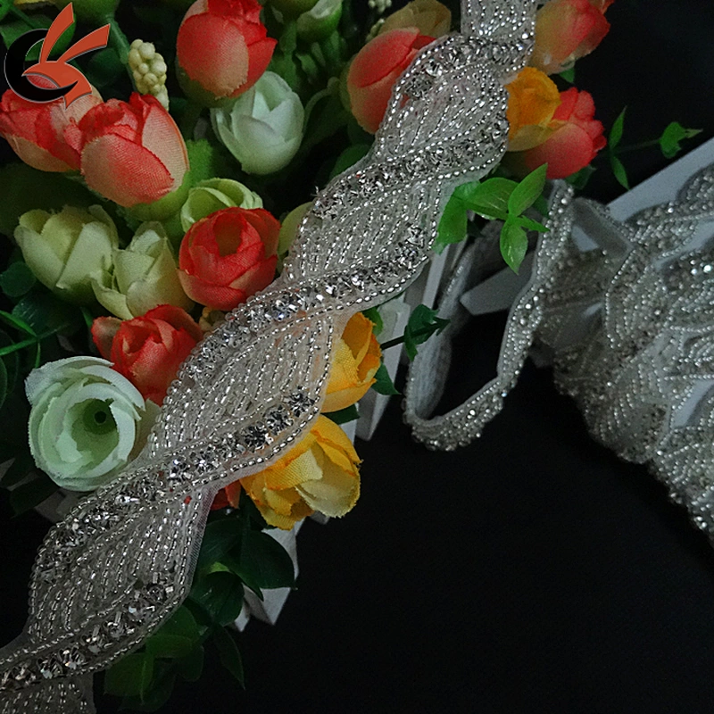 waist crystal diamond crystal Trim Bridal Belts for Wedding