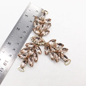 Fashion Shoe Decoration Lady Slipper Rhinestone Accessories Beach Sandal Upper Buckle