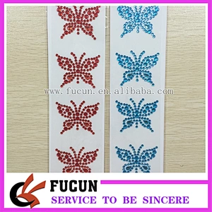 Hot Selling Fashion Body Gen Acrylic Stickers Rhinestone Phone Case Stickers for Promotion