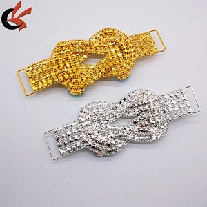 Bling Bling AB Crystal Large Water Drop Glass Crystal Rhinestone Bikini Connectors