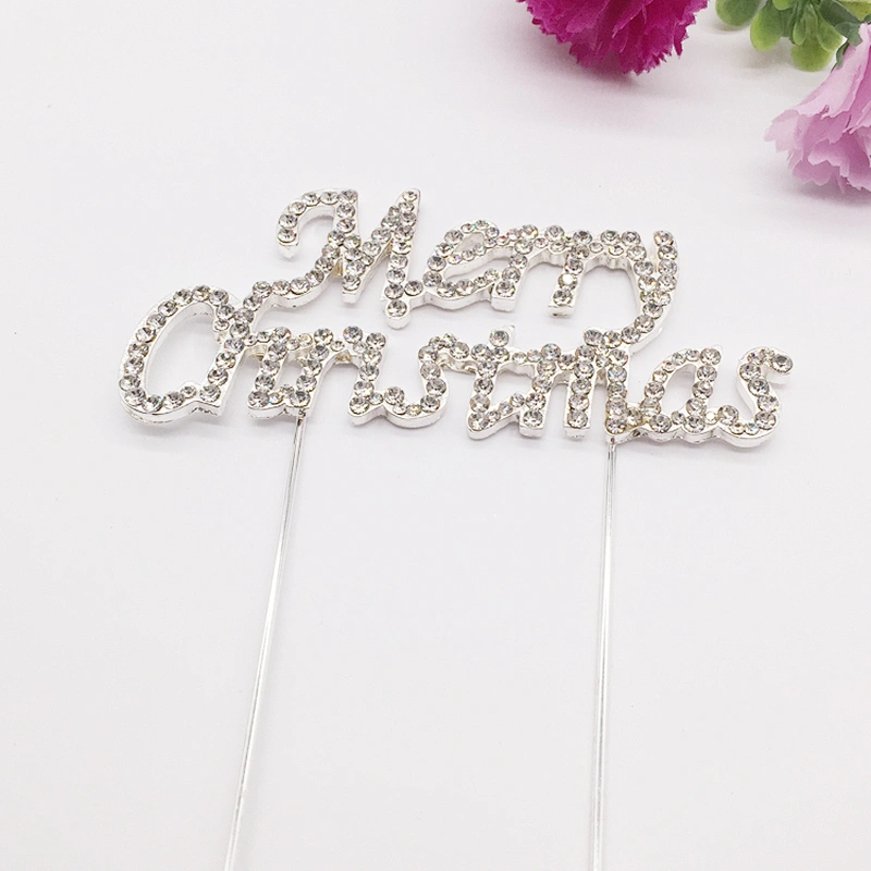 2019 New Christmas Eve Occasion Cake Decorating Family Gathering Merry Christmas Party Cake Topper