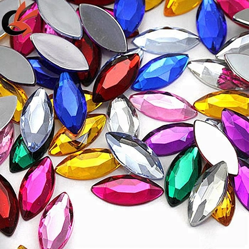 wholesale various shape flat back sew on acrylic rhinestone