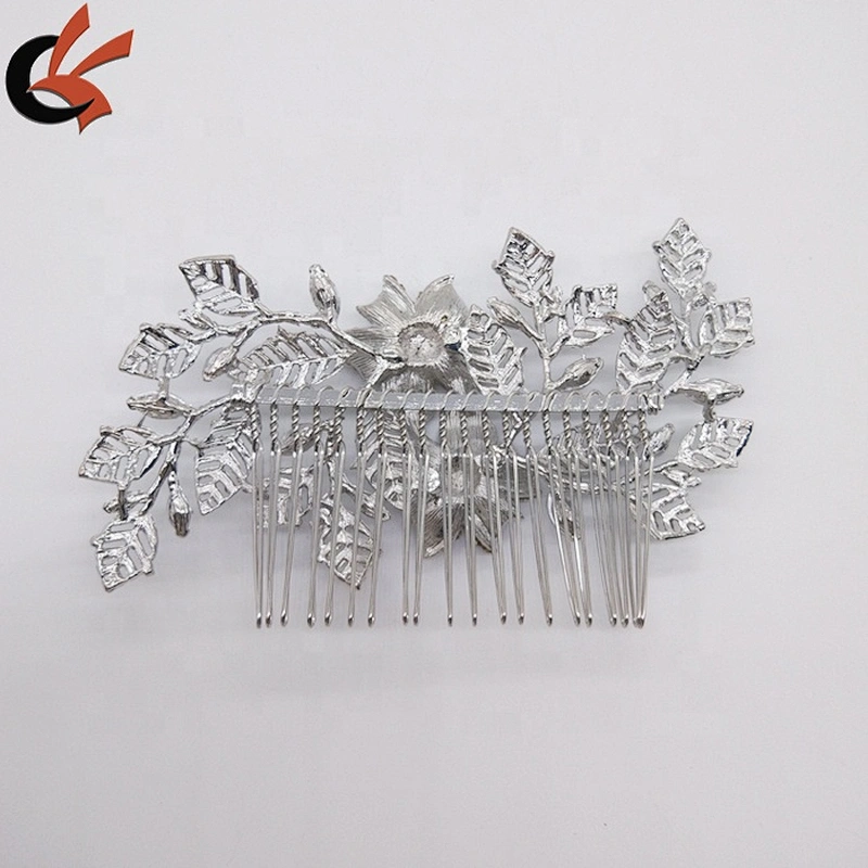 Wholesale Vintage Wedding Rhinestone Decorative Flower Hair Comb