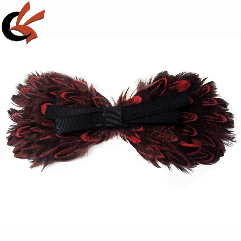 wholesale handmade Peacock Feather Bow Tie pad