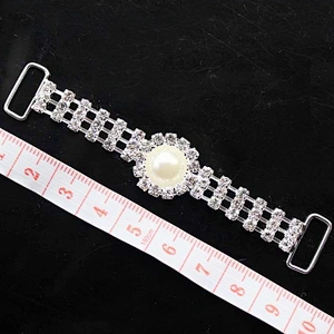 wholesale on Alibaba 2018 new unique design crystal rhinestone bikini connector for swimwear