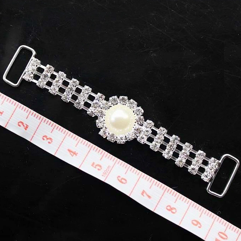 wholesale on Alibaba 2018 new unique design crystal rhinestone bikini connector for swimwear