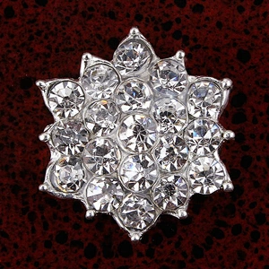 fancy cheap price flat back round gold crystal rhinestone buttons in bulk